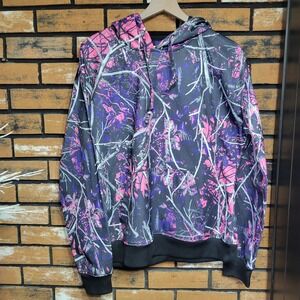 Moonshine Camo‎ Muddy Girl Hoodie Sweatshirt Xl Purple Black Pink
